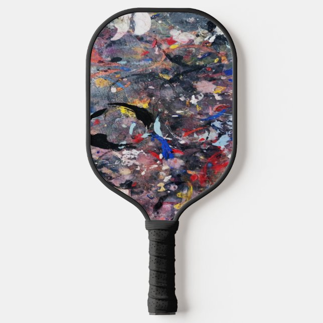 random art pickleball schläger (Vorderseite)