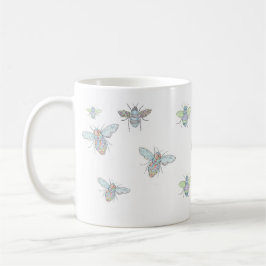 Random Bumble Bees Kaffeetasse
