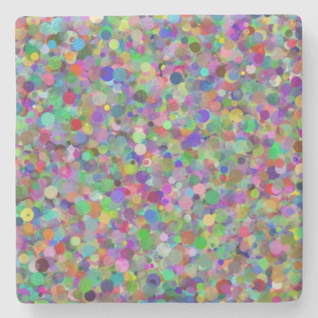 Random Dot Limestone Untersetzer (Vorderseite)