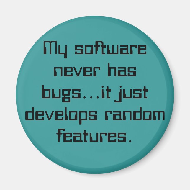 Random Features Magnet (Vorne)