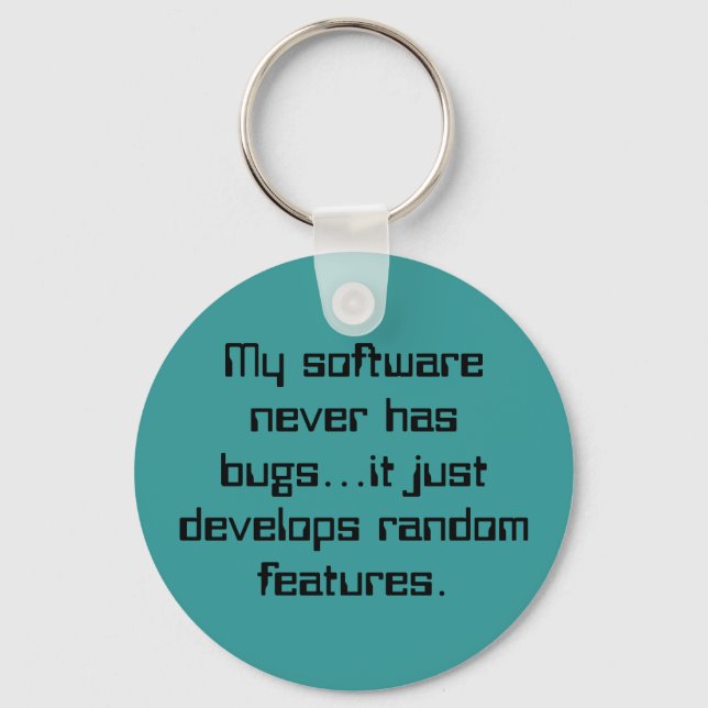 Random Features Schlüsselanhänger (Vorderseite)