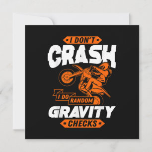 Random Gravity Karos - Motocross & Dirt Bike Einladung