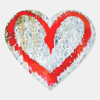 Random Heart Collection Graffiti Heart Sticker