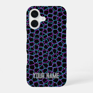 Random Lattice pattern - iPhone 16 Hülle