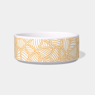 Random Leaf Mosaic Pale Orange Napf