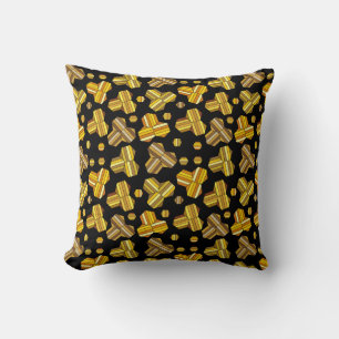 Random Shapes Uneven Muster Kissen