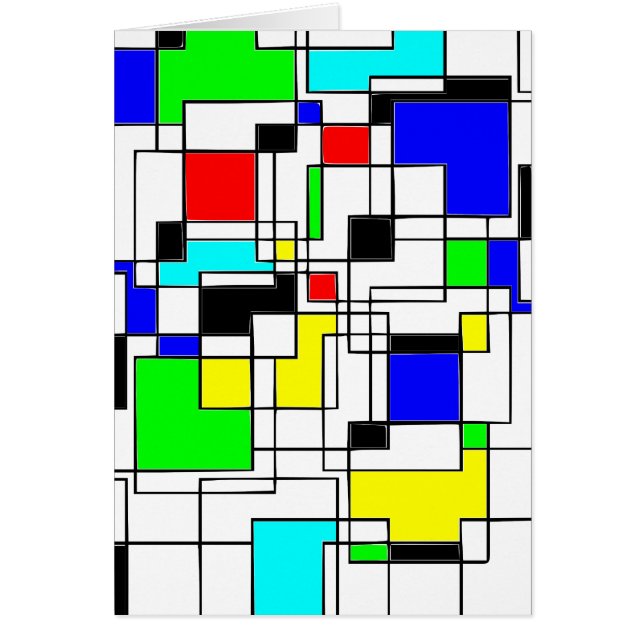 Random Squares hassen Mondrian (Vorne)