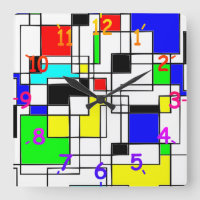 Random Squares hassen Mondrian
