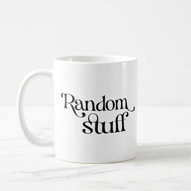 Random Stuff Funny Kaffeetasse (Links)