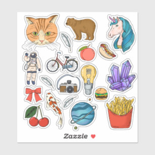 Random Stuff Sticker