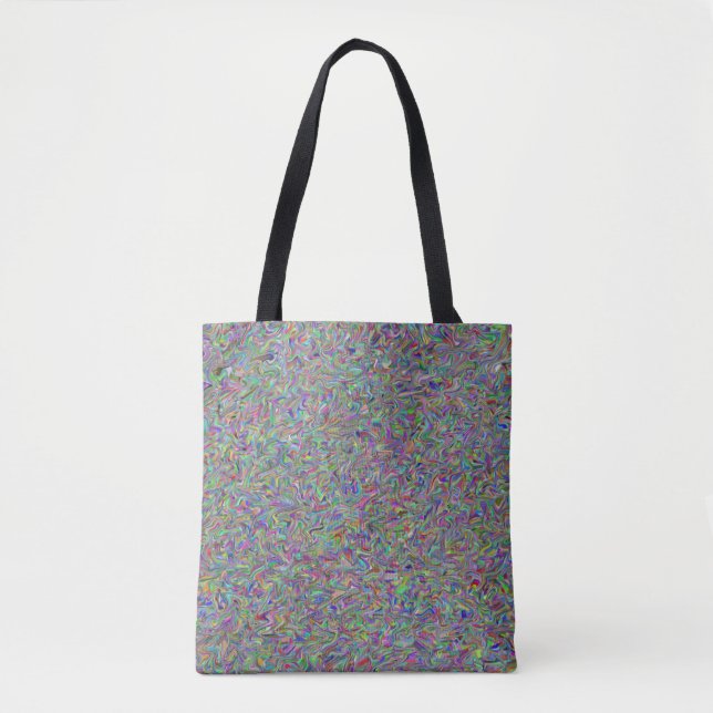 Random Swirl Medium Tote Bag (Vorderseite)