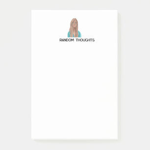 Random Thoughts Postit Notes Post-it Klebezettel