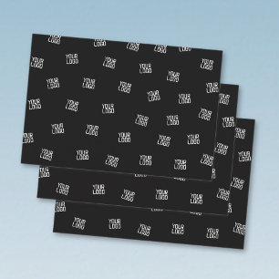 Randomisiertes Design, Geschäftslogo oder Bild Geschenkpapier Set
