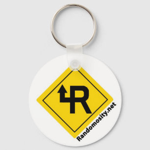 Randomosity Logo-Schlüsselanhänger Schlüsselanhänger