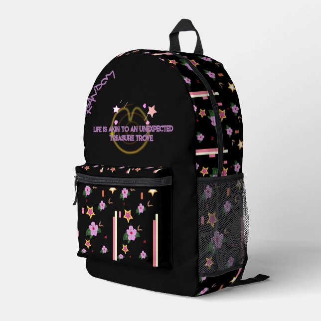 Randow Print Cut Sew Backpack Bedruckter Rucksack (Rückseitige Ecke Rechts)