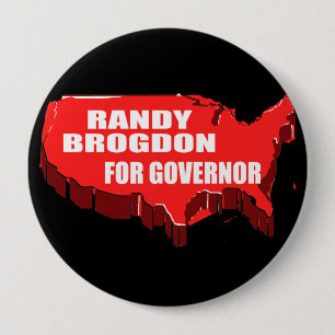 RANDY BROGDON FÜR GOUVERNEUR BUTTON