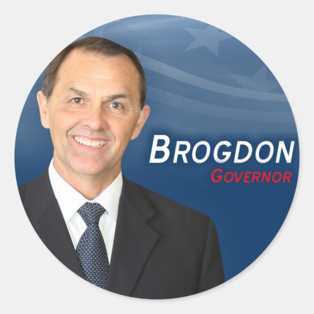 Randy Brogdon Stickers (Vorderseite)