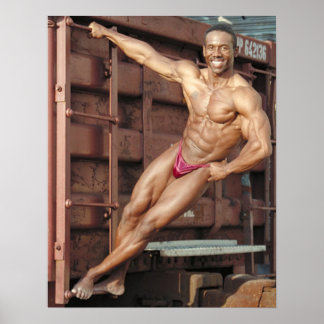 Randy im Zug Poster