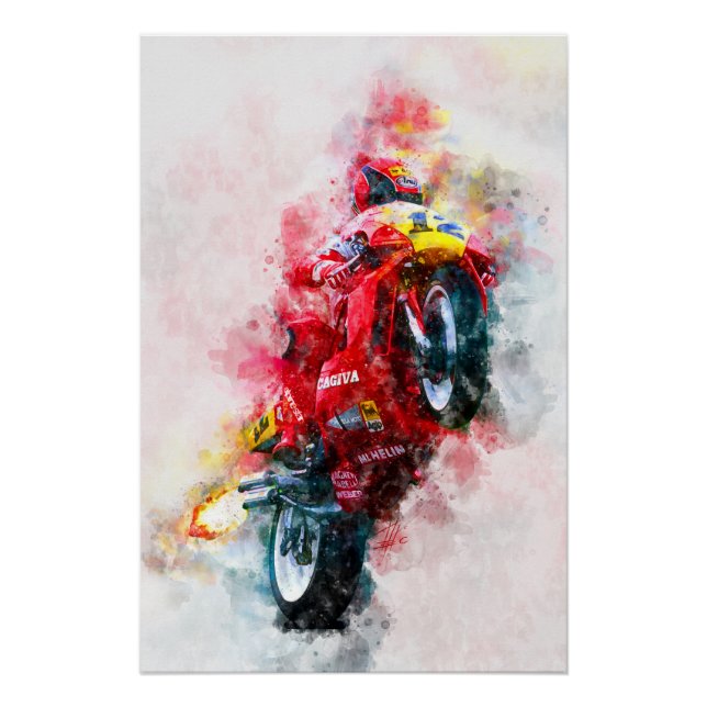 Randy Mamola Poster (Vorderseite)