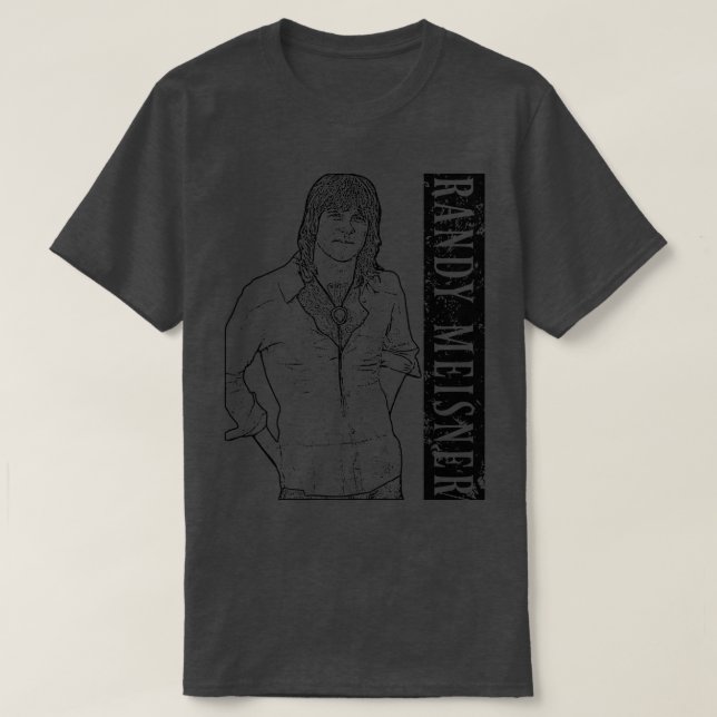 Randy Meisner Bass T-Shirt (Design vorne)
