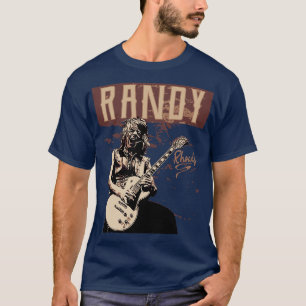 Randy Rhoads Brown Vintag T-Shirt