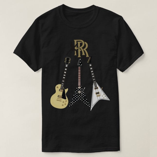 Randy Rhoads Collection Klassischer T - Shirt (Design vorne)