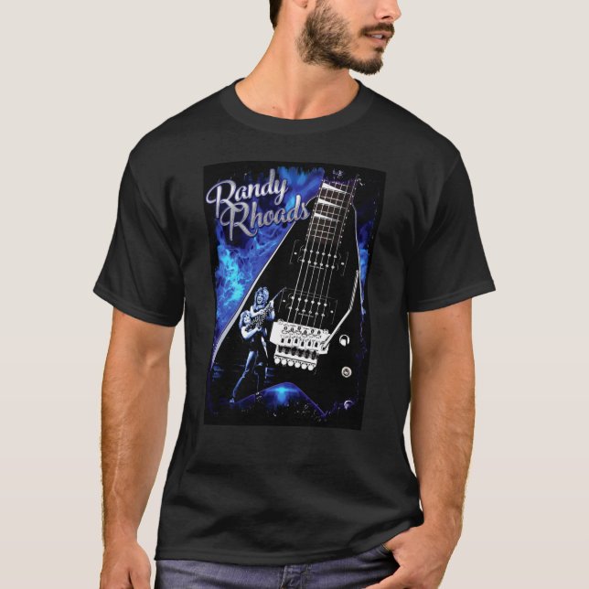Randy Rhoads Guitar Music Rock1819png1819 T-Shirt (Vorderseite)