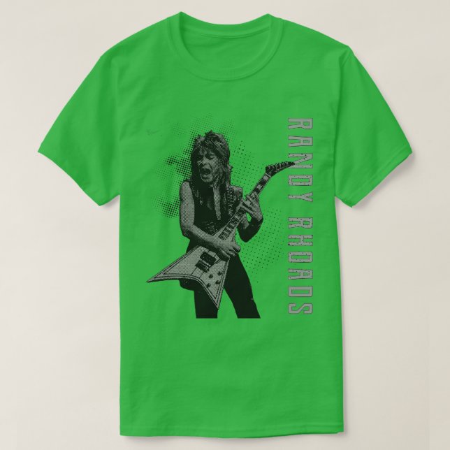 Randy Rhoads Illustrations T-Shirt (Design vorne)