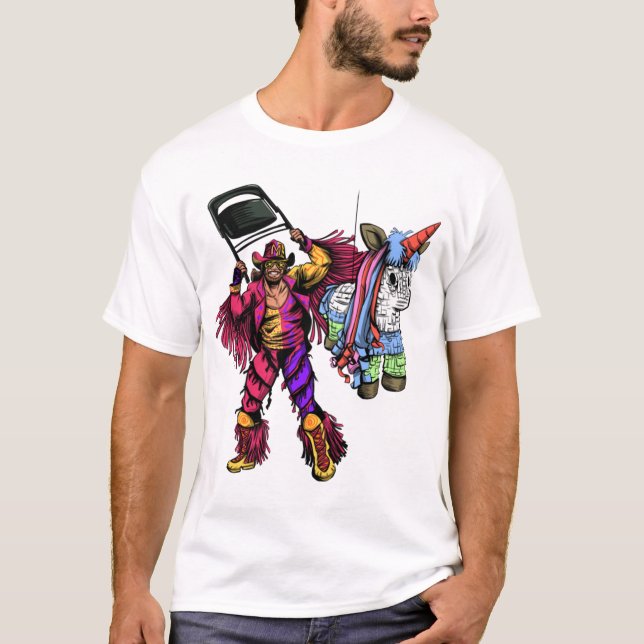 Randy Savage T-ShirtSavage Piñata T-Shirt (Vorderseite)