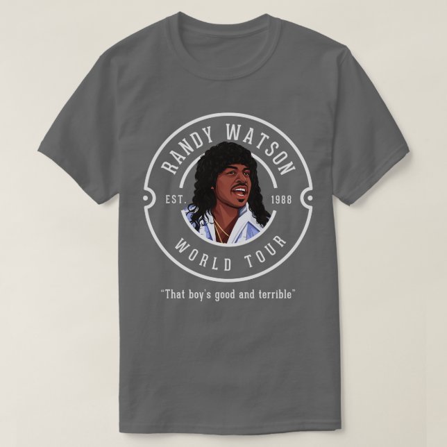 Randy Watson World Tour Est 1988 T-Shirt (Design vorne)