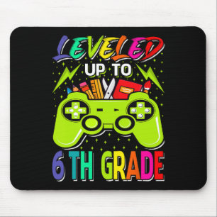 Rang 6 des Gamers zurück in die Schule Mousepad