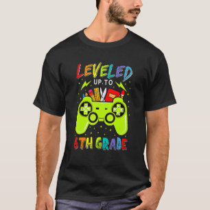 Rang 6 des Gamers zurück in die Schule T-Shirt