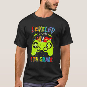 Rang 6 des Gamers zurück in die Schule T-Shirt