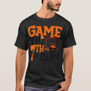 Rang 7 des Basketballspiels in der 7. Klasse für K T-Shirt