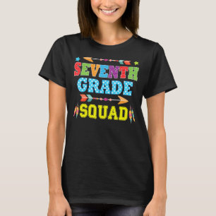 Rang 7 des Squad Team Rocks 7. Runde Runde T-Shirt