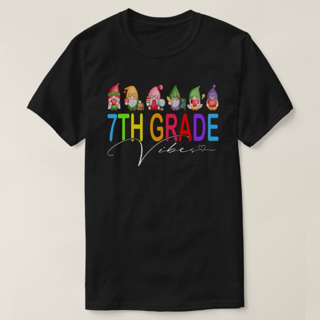 Rang 7: Runde Roben zurück zur Schule T-Shirt (Design vorne)