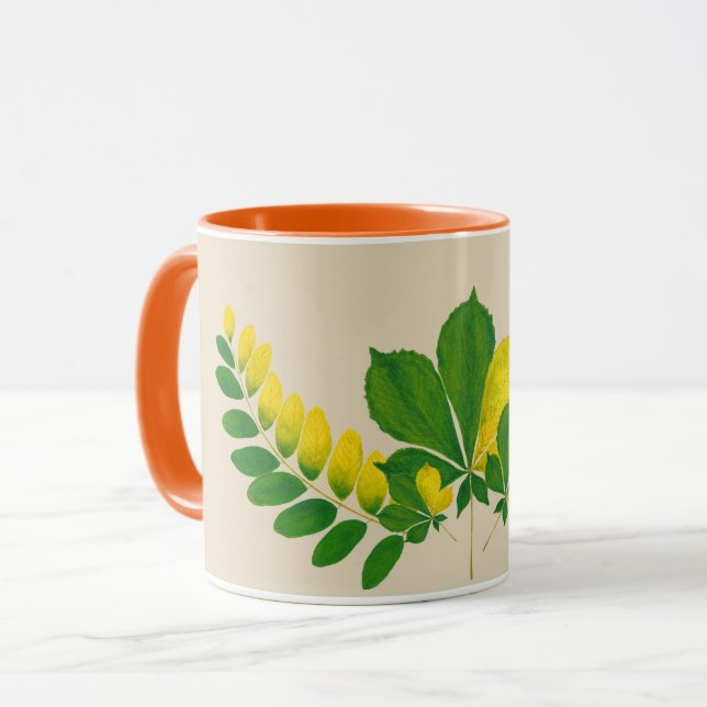 "Rang De Basanti" auf einer Combo-Tasse Tasse (Vorderseite Links)