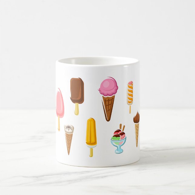 Range Of Ice Creams Kaffeetasse (Von Creator hochgeladen)