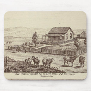 Ränge von Hirschkrebs Mousepad