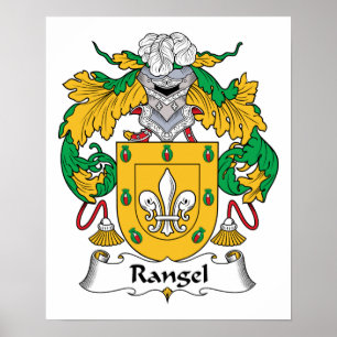 Rangel Familienwappen Poster