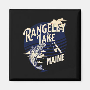 Rangeley Lake Maine Fliegenfischen Forellen B Angl Magnet