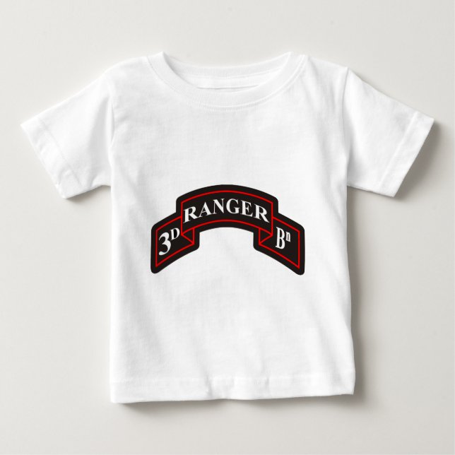 Ranger Battalion 75. Ranger Regiment Baby T-shirt (Vorderseite)