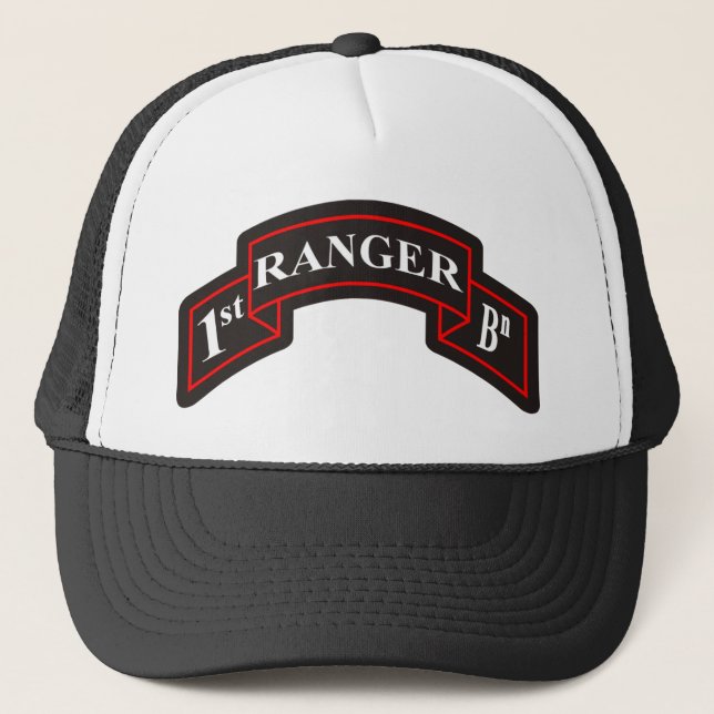 Ranger Battalion 75. Ranger Regiment Truckerkappe (Vorderseite)