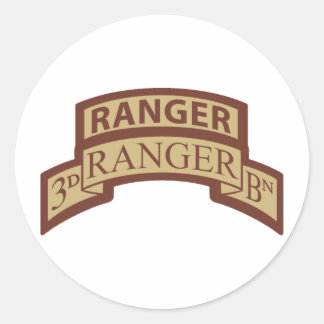 Ranger Bn, Ranger Tab, Wüste Runder Aufkleber