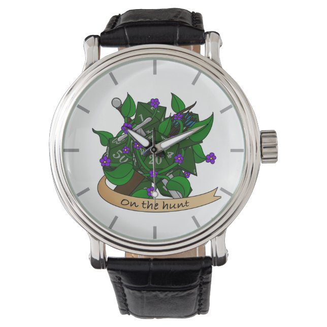 Ranger Dice Design Armbanduhr (Vorderseite)
