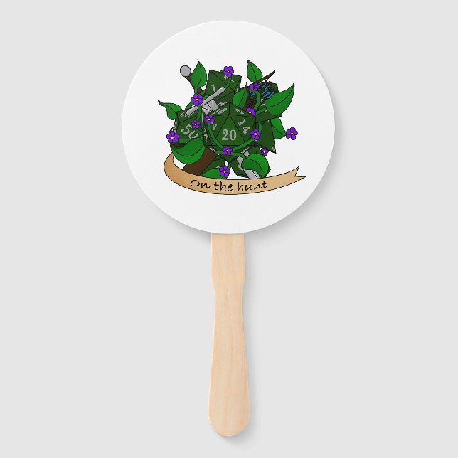 Ranger Dice Design Fächer (Vorderseite)