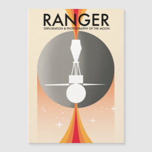 Ranger Exploration & Fotografie des Mondes Magnetkarte