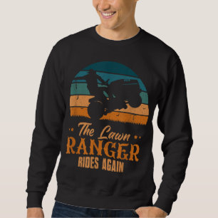 Ranger fährt wieder Garden Power Schneiden m Sweatshirt