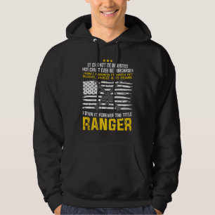 Ranger Military Design Hoodie