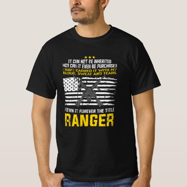 Ranger Military Design T-Shirt (Vorderseite)